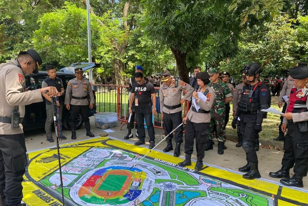 Kapolresta Surakarta Komandoi 525 Personel: Pastikan Duel Persis Solo vs Persita Aman dan Kondusif