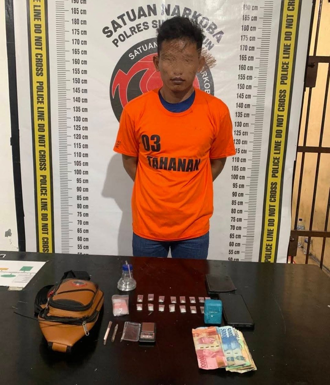 Salon Jadi Markas Sabu, Sat Narkoba Polres Simalungun Ringkus Pengedar di Bandar Huluan