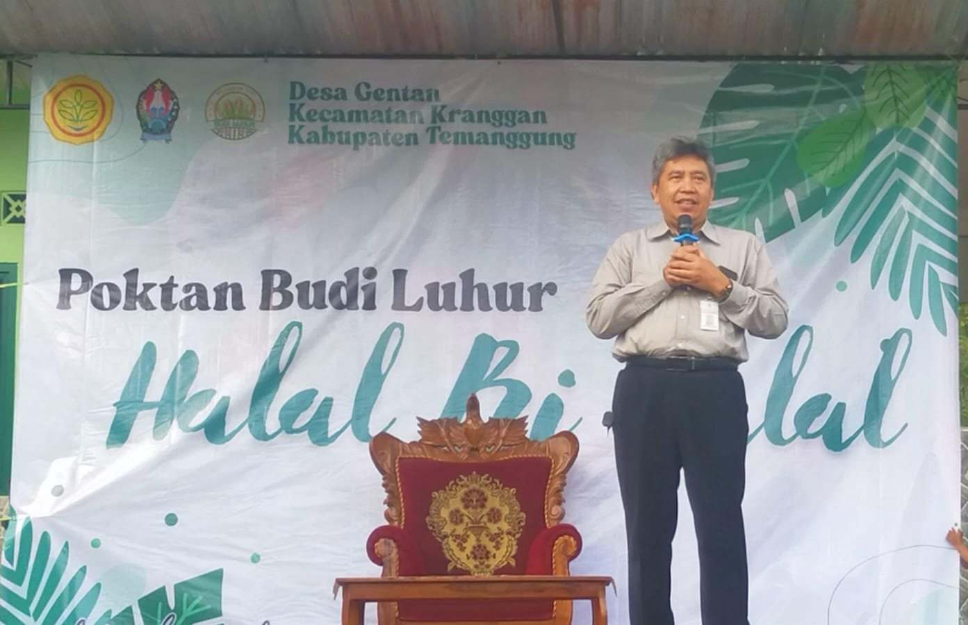 Rajut Kebersamaan Lewat Halal Bihalal, Camat Kranggan Beri Apresiasi Kepada Warga