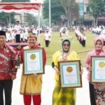 Hardiknas 2025 Salatiga Pecahkan Rekor: 2.515 Pelajar Senam Hebat Berbalut Adat Nusantara