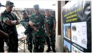Kasdam V/Brawijaya Tinjau Pembangunan Rutilahu TMMD di Sampang